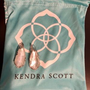Kendra Scott mother of pearl earrings